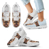 Yorkshire Terrier Black Dots Print Running Shoes For Kids-Free Shipping-Paww-Printz-Merchandise
