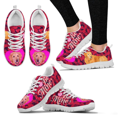 Valentine's Day Special-Golden Retriever Print Running Shoes For Women-Free Shipping-Paww-Printz-Merchandise