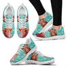Limousin Cattle Cow Christmas Running Shoes For Women- Free Shipping-Paww-Printz-Merchandise