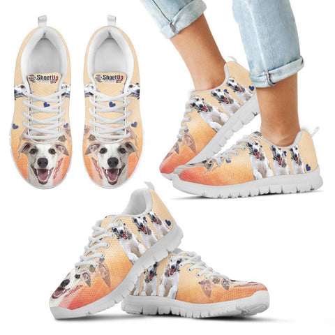 Laughing Whippet Print Running Shoes For Kids- Free Shipping-Paww-Printz-Merchandise