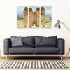 Chow Chow Dog Print-5 Piece Framed Canvas- Free Shipping-Paww-Printz-Merchandise