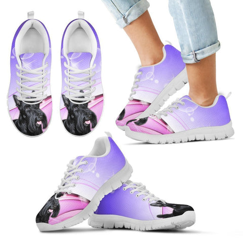 Scottish Terrier Dog Running Shoes For Kids-Free Shipping-Paww-Printz-Merchandise