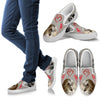 Valentine's Day Special-Afghan Hound Dog Print Slip Ons For Women-Free Shipping-Paww-Printz-Merchandise