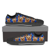 Yorkshire Print (White) Low Top Canvas Shoes For Men-Limited Edition-Express Shipping-Paww-Printz-Merchandise