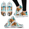 Boxer Dog Print Sneakers For Women- Free Shipping-Paww-Printz-Merchandise