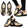 Sloughis Dog Print-(Black/White) Running Shoes For Women-Express Shipping-Paww-Printz-Merchandise