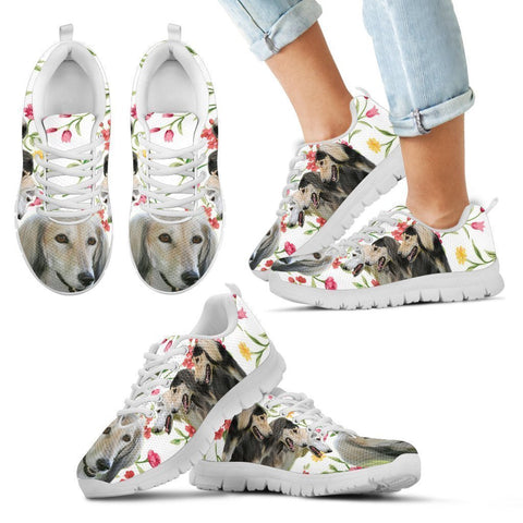 Saluki Dog Running Shoes For Kids-Free Shipping-Paww-Printz-Merchandise