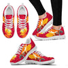 Valentine's Day Special-Goldfish On Red Print Running Shoes For Women-Free Shipping-Paww-Printz-Merchandise