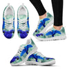 Hyacinth Macaw Parrot Running Shoes For Women-Free Shipping-Paww-Printz-Merchandise
