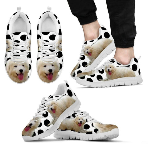 Kuvasz Dog Running Shoes For Men-Free Shipping-Paww-Printz-Merchandise