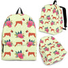 Boxer Dog Print Backpack- Express Shipping-Paww-Printz-Merchandise