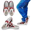 Kuvasz Dog Print Slip Ons For Kids-Express Shipping-Paww-Printz-Merchandise