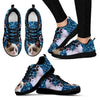 Snowshoe Cat (Black/White) Running Shoes For Women-Free Shipping-Paww-Printz-Merchandise