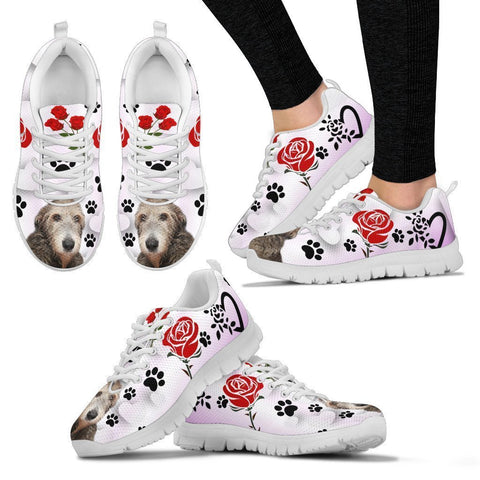 Valentine's Day Special-Irish Wolfhound Print Running Shoes For Women-Free Shipping-Paww-Printz-Merchandise
