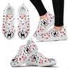 Valentine's Day Special-Norwegian Elkhound Print Running Shoes For Women-Free Shipping-Paww-Printz-Merchandise