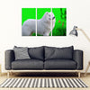 Samoyed Dog Print 5 Piece Framed Canvas- Free Shipping-Paww-Printz-Merchandise