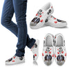 Valentine's Day Special-Saint Bernard Dog Print Slip Ons For Women-Free Shipping-Paww-Printz-Merchandise