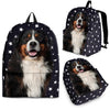 Bernese Mountain Dog Print Backpack-Express Shipping-Paww-Printz-Merchandise