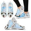 Laughing Alaskan Malamute Print Sneakers For Women- Free Shipping-For 24 Hours Only-Paww-Printz-Merchandise