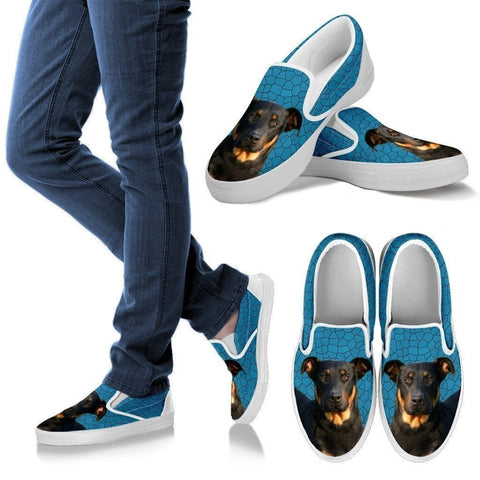 Beauceron Dog Print Slip Ons For Women-Express Shipping-Paww-Printz-Merchandise