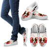 Valentine's Day Special- Cavalier King Charles Spaniel Print Slip Ons For Women- Free Shipping-Paww-Printz-Merchandise