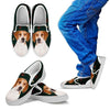 Harrier Dog Print Slip Ons For Kids-Express Shipping-Paww-Printz-Merchandise