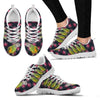 Senegal Parrot Print Christmas Running Shoes For Women-Free Shipping-Paww-Printz-Merchandise