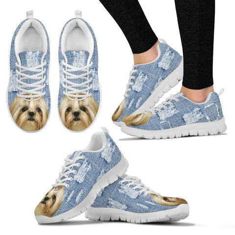 Shih Tzu Dog Print Running Shoes For Women-Free Shipping-Paww-Printz-Merchandise