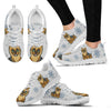 Norwich Terrier Christmas Print Running Shoes For Women- Free Shipping-Paww-Printz-Merchandise
