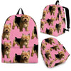 Norwich Terrier Print Backpack-Express Shipping-Paww-Printz-Merchandise