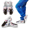 Kerry Blue Terrier Print Slip Ons For Kids-Express Shipping-Paww-Printz-Merchandise