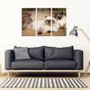 Himalayan Cat Print-5 Piece Framed Canvas- Free Shipping-Paww-Printz-Merchandise