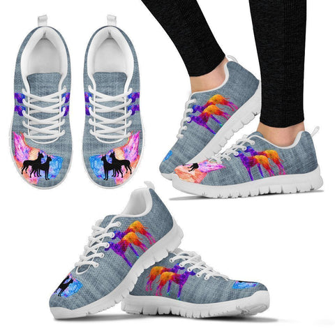 Amazing Great Dane Print Running Shoes For Women-Free Shipping-Paww-Printz-Merchandise