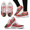 Icelandic horse Print Christmas Running Shoes For Women-Free Shipping-Paww-Printz-Merchandise