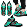 Paws Print Chihuahua (Black/White) Running Shoes For Men-Limited Edition-Express Delivery-Paww-Printz-Merchandise