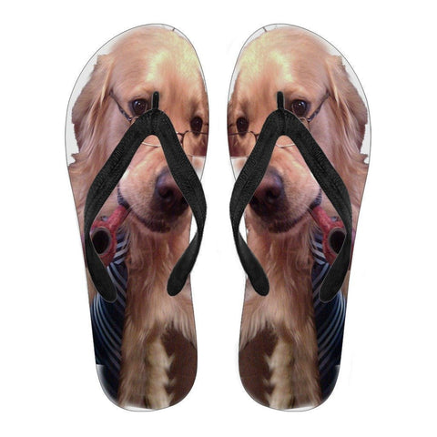 Golden Retriver Women Flip Flops- Free Shipping-Paww-Printz-Merchandise