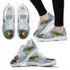 Mini Macaw Parrot Print Christmas Running Shoes For Women-Free Shipping-Paww-Printz-Merchandise
