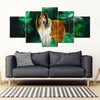 Rough Collie Art Print 5 Piece Framed Canvas- Free Shipping-Paww-Printz-Merchandise