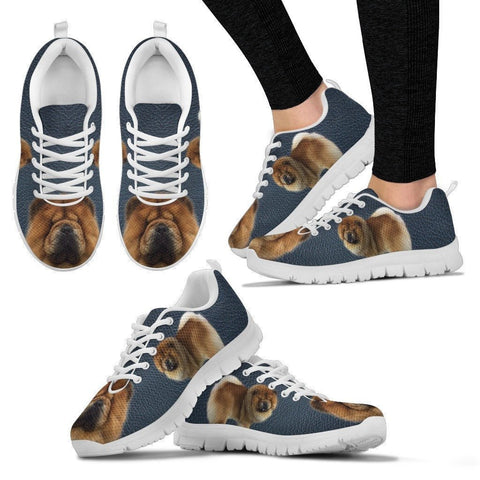 Customized Dog Print Running Shoes For Women-Express Shipping- Designed By Brenda Jensen-Paww-Printz-Merchandise