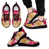 Syrian Hamster Print (Black/White) Running Shoes For Men-Free Shipping Limited Edition-Paww-Printz-Merchandise
