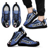Proud To Be A Newfoundland Dog Dad Sneakers For Men- Father's Day Special-Paww-Printz-Merchandise