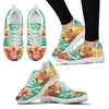 Highland (Scottish Highland) Cattle Cow Christmas Running Shoes For Women- Free Shipping-Paww-Printz-Merchandise