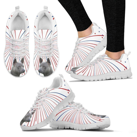 Thai Ridgeback Dog Print (White/Black) Running Shoes For Women-Express Shipping-Paww-Printz-Merchandise