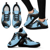 Tennessee Walker Horse Print (White) Running Shoes For Women-Free Shipping-Paww-Printz-Merchandise