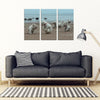 West Highland White Terrier (Westie) Print-5 Piece Framed Canvas- Free Shipping-Paww-Printz-Merchandise