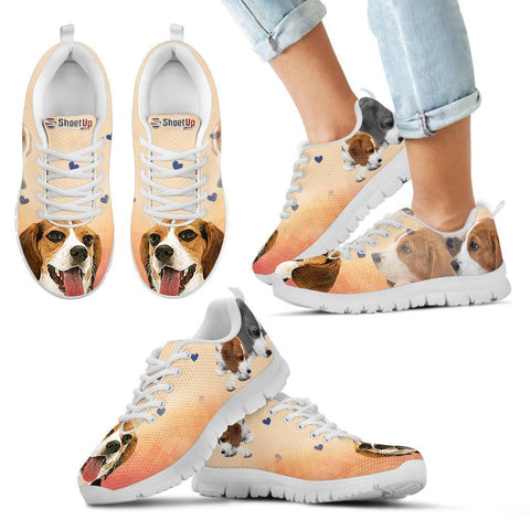 Cute Beagle Print Running Shoes For Kids- Free Shipping-Paww-Printz-Merchandise