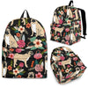 Pug Floral Print BackPack - Free Shipping-Paww-Printz-Merchandise