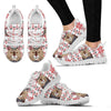 Maine coon Cat Christmas Print Running Shoes For Women-Free Shipping-Paww-Printz-Merchandise