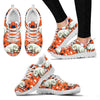 Meishan Pig Print Christmas Running Shoes For Women- Free Shipping-Paww-Printz-Merchandise