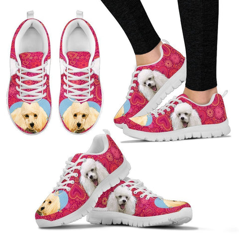 Valentine's Day Special-Cute Toy Poodle Dog Print Running Shoes For Women-Free Shipping-Paww-Printz-Merchandise